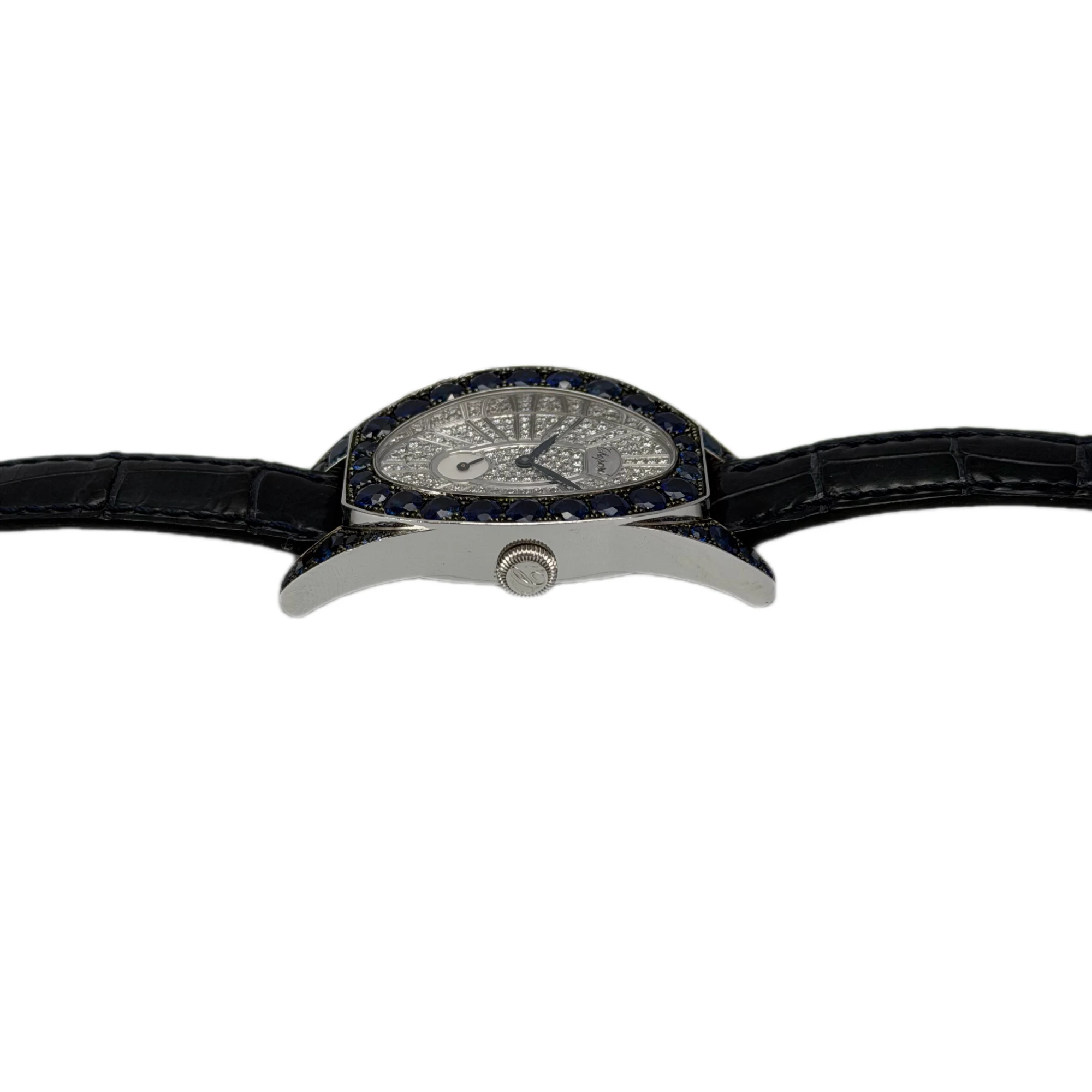 Chopard Cat's Eye Small Seconds 13/70001-23 – Diamond Dial, White Gold — gallery view 9