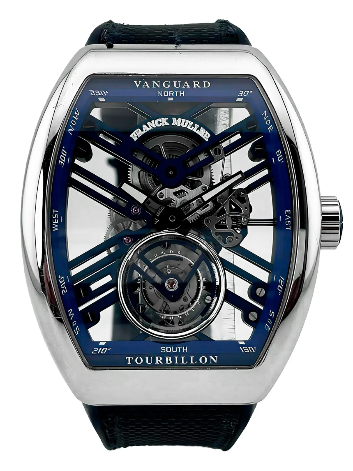 Franck Muller Vanguard Tourbillon SK BL, V-45-T-SQT-BR-BL-TT-SK-BL