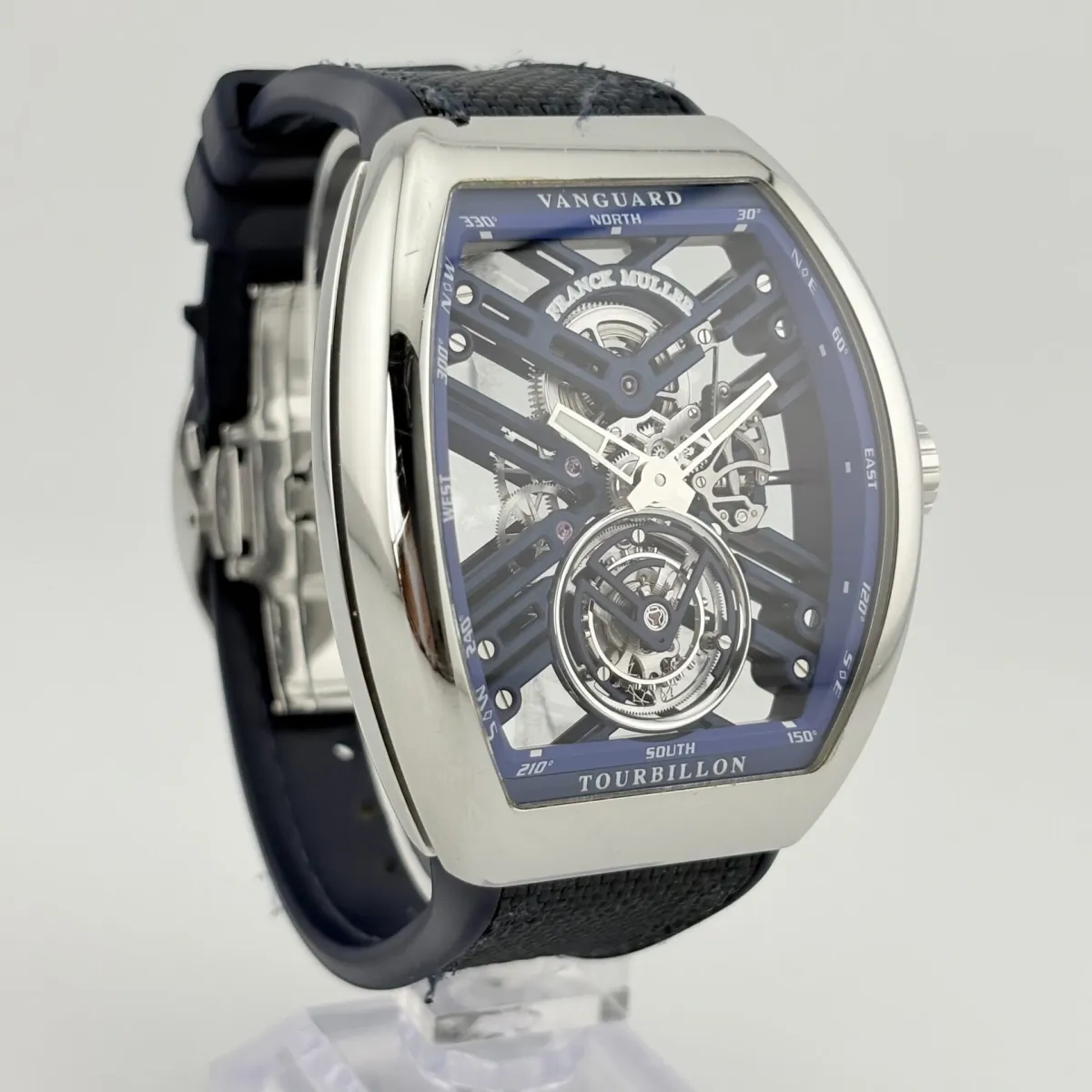Franck Muller Vanguard Tourbillon SK BL, V-45-T-SQT-BR-BL-TT-SK-BL