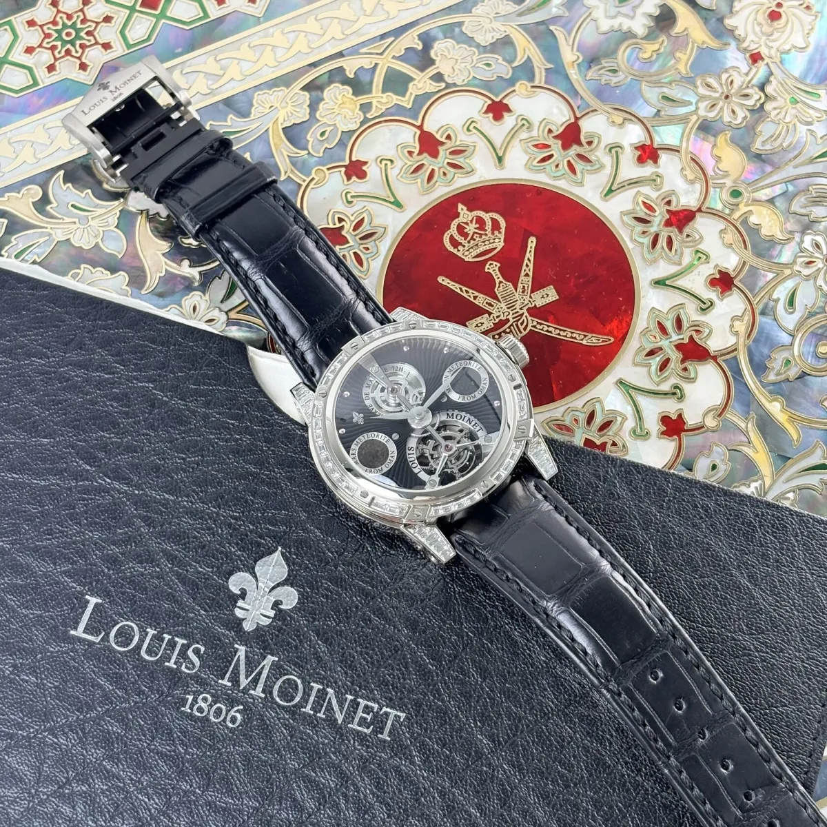Louis Moinet Tourbillon OMAN LOGO LM-35.70.50
