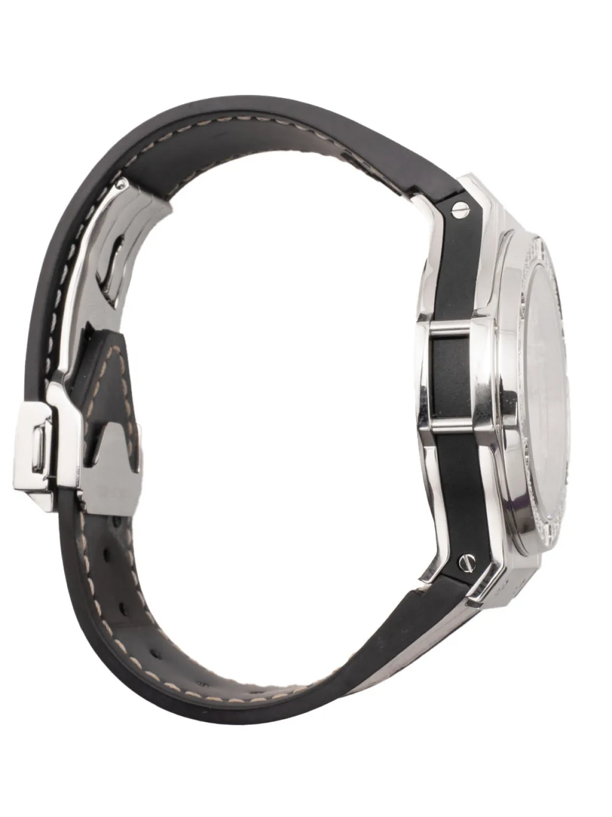 Hublot Big Bang Monochrome Steel Diamonds 361.SX.4310.LR.1204.JPN18