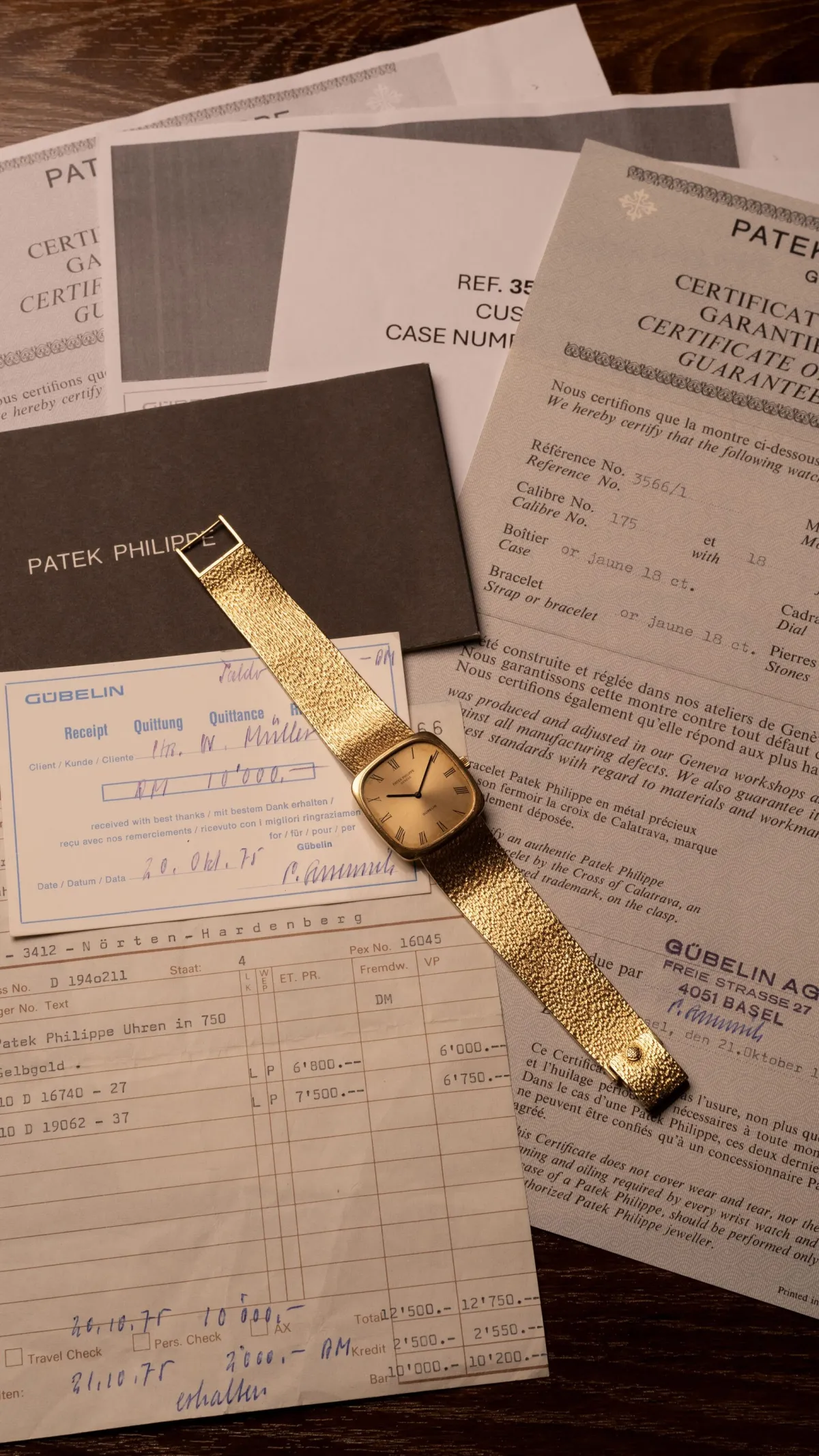 Patek Philippe Golden Ellipse 3566/1