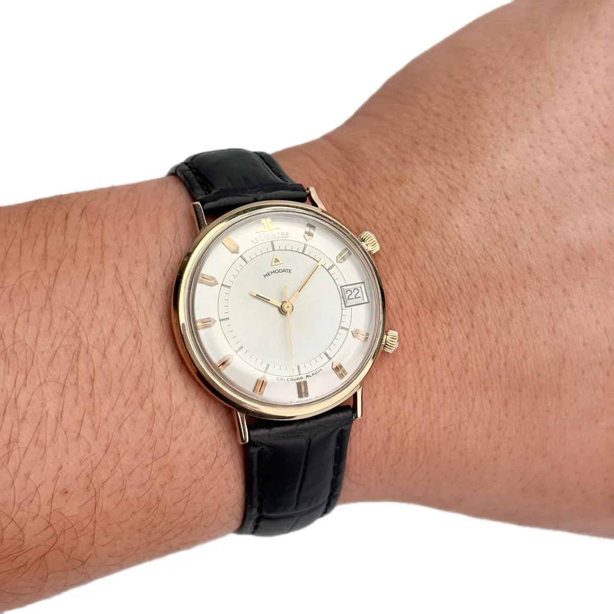 Jaeger LeCoultre Memovox Calendar Alarm